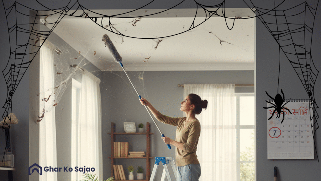 घर का जाला किस दिन साफ करना चाहिए – सही दिन जानें, घर में सुख-समृद्धि बढ़ाएं!