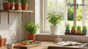 Kitchen Ko Kaise Decorate Kare: आसान और स्टाइलिश तरीके 🍳✨