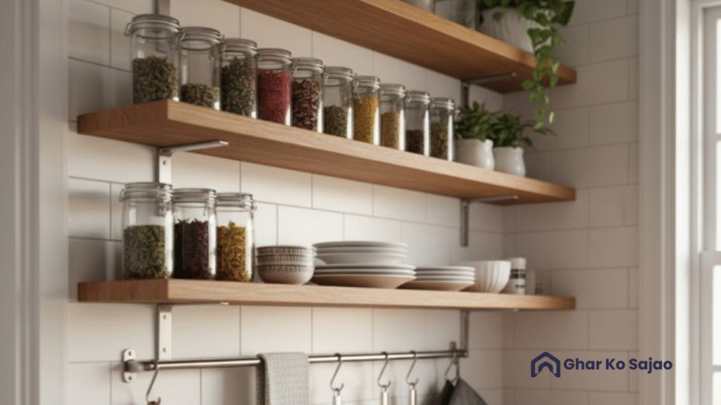 Kitchen Sajane Ka Tarika: छोटे-छोटे उपायों से अपने किचन को खूबसूरत बनाएं