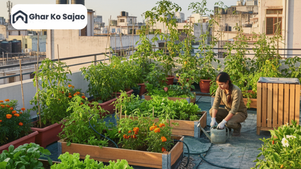 छत पर बगीचा कैसे बनाएं – आसान स्टेप्स में जानें पूरी प्रक्रिया
