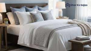 बेडरूम के Bed को कैसे सजाएं: आसान और स्टाइलिश तरीके