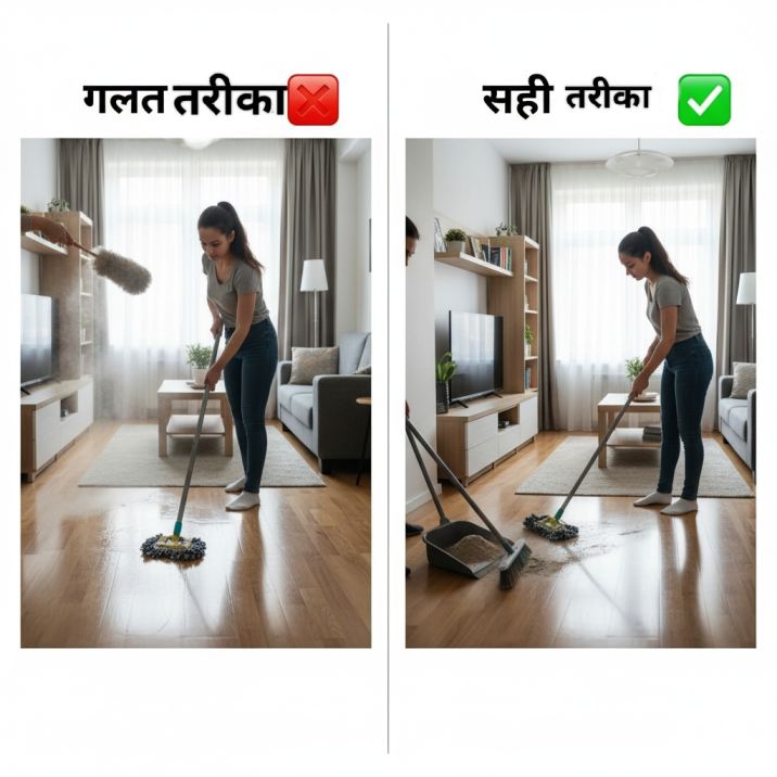 घर की साफ-सफाई किस प्रकार करनी चाहिए – आसान, असरदार और स्मार्ट तरीके