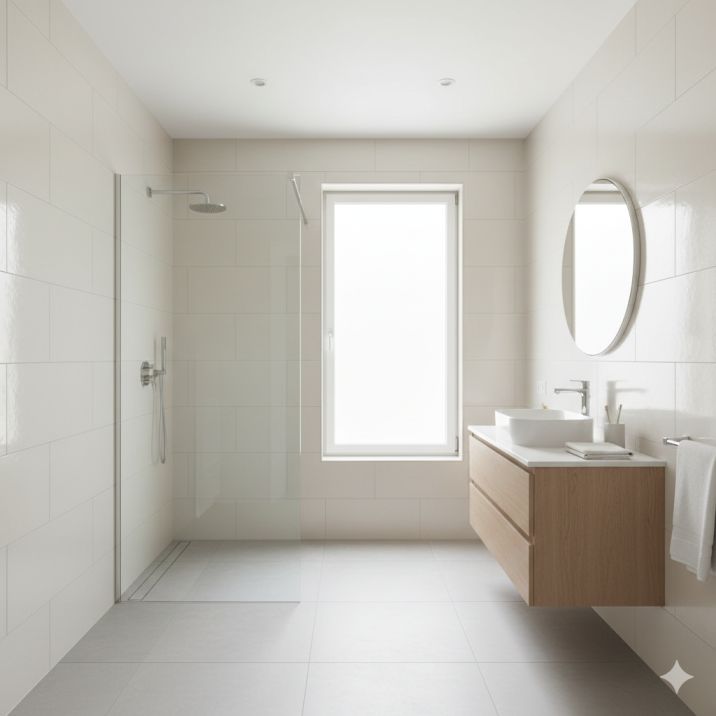 छोटे बाथरूम को बड़ा कैसे दिखाए – स्पेस सेविंग आइडियाज