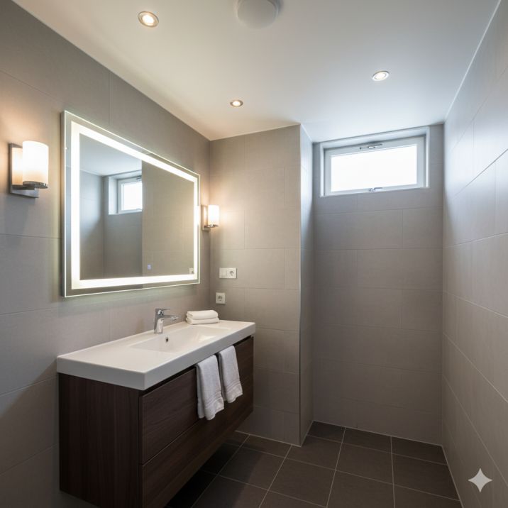 छोटे बाथरूम को बड़ा कैसे दिखाए – स्पेस सेविंग आइडियाज