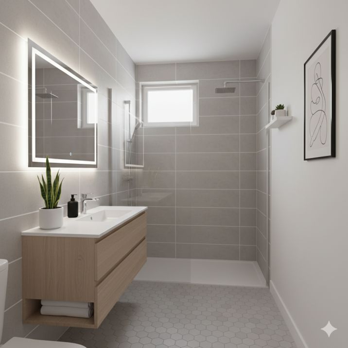 छोटे बाथरूम को बड़ा कैसे दिखाए – स्पेस सेविंग आइडियाज