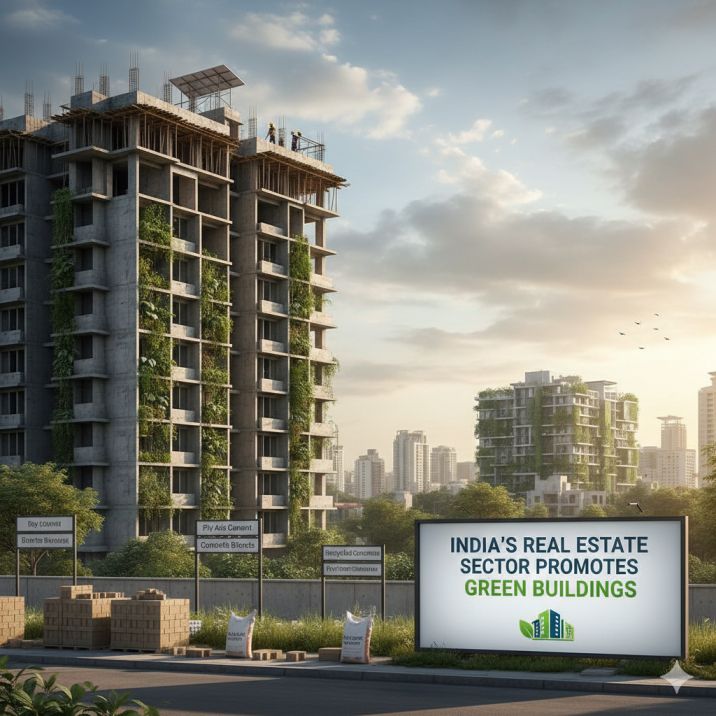 भारत का रियल एस्टेट सेक्टर अब करेगा ग्रीन बिल्डिंग्स को बढ़ावा