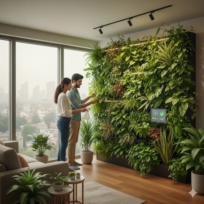 वर्टिकल गार्डन क्या है? दीवार पर पौधे लगाने का आसान तरीका