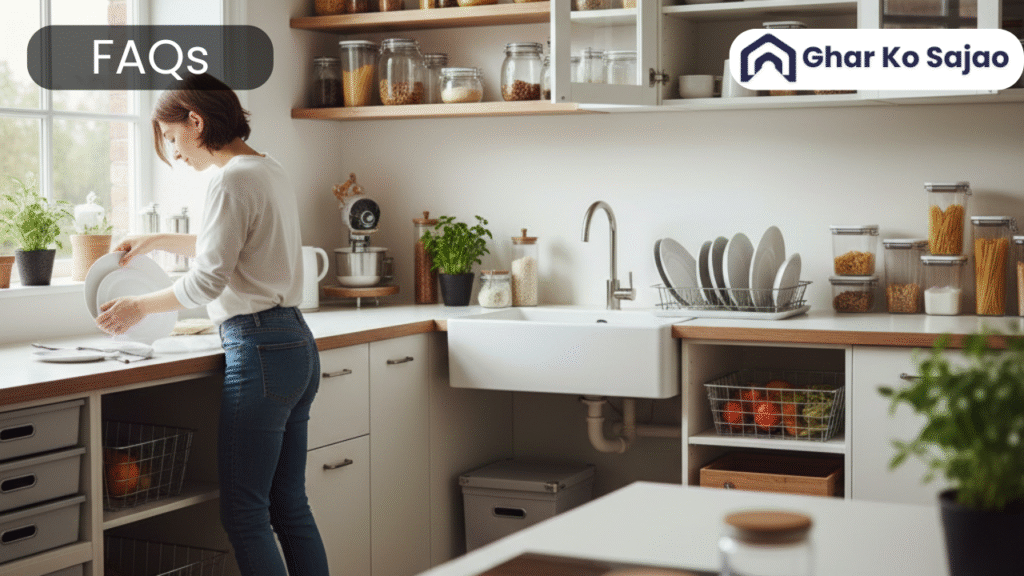 Kitchen ko sajane ka tarika kya hai (किचन को सजाने का तरीका क्या है?) 15 FAQs