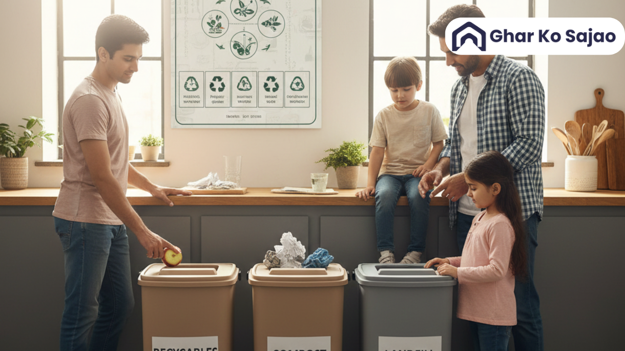 कचरा प्रबंधन (वेस्ट मैनेजमेंट) की शुरुआत घर से ही होनी चाहिए