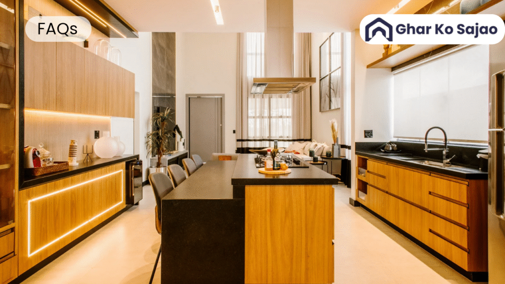 मॉड्यूलर किचन सस्ता और अच्छा बनाने में कितना खर्च आता हैं? (15 FAQs के साथ)